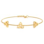 14kt &10kt Yellow Gold Women Bracelet - Image 2