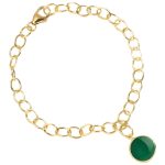 14kt &10kt Yellow Gold Women Bracelet - Image 3
