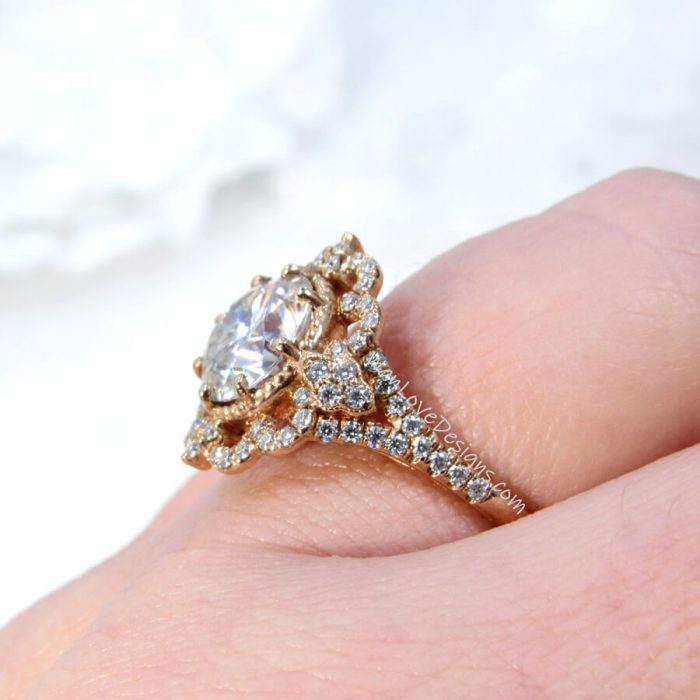 Diamond Wedding Band 14k & 10k Gold - Image 2