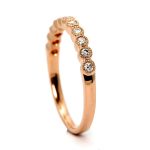 Diamond Wedding Band 14k & 10k Gold - Image 4