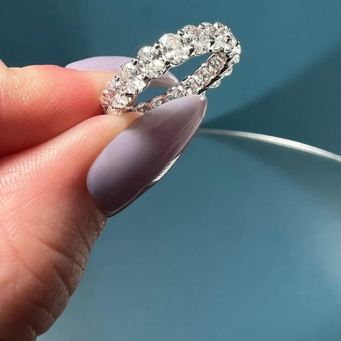 Diamond Wedding Band 14k & 10k Gold - Image 6