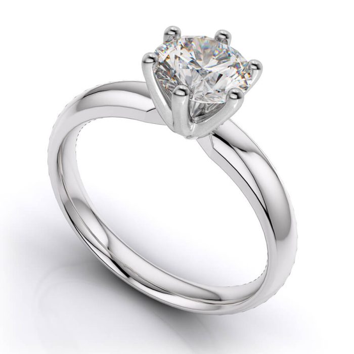 Diamond Wedding Band 14k & 10k Gold - Image 10
