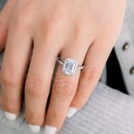 Emerald Cut Diamond Ring With Hidden Diamonds - Image 2
