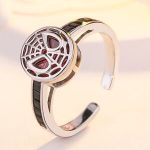 Fashion Trend Vintage Gold Men's Anchor Navy Hook Classic Party Ring Jewelry - Image 5