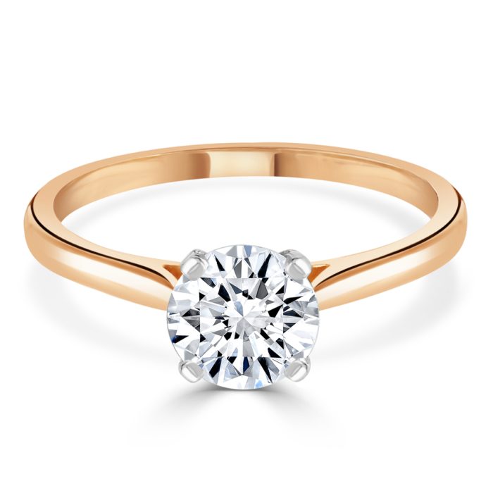 Luxury Rhinestone Gold Color Engagement Wedding Ring for Women COD - Image 3