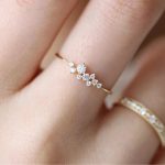 Luxury Rhinestone Gold Color Engagement Wedding Ring for Women COD - Image 5