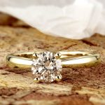 Initial Diamond Ring - Raegan No. 1 - Image 2