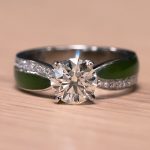 Initial Diamond Ring - Raegan No. 1 - Image 4