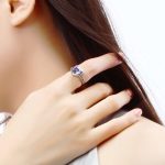 Love Heart Zircon Ring for Women Men Engagement Wedding Jewelry Gifts - Image 6